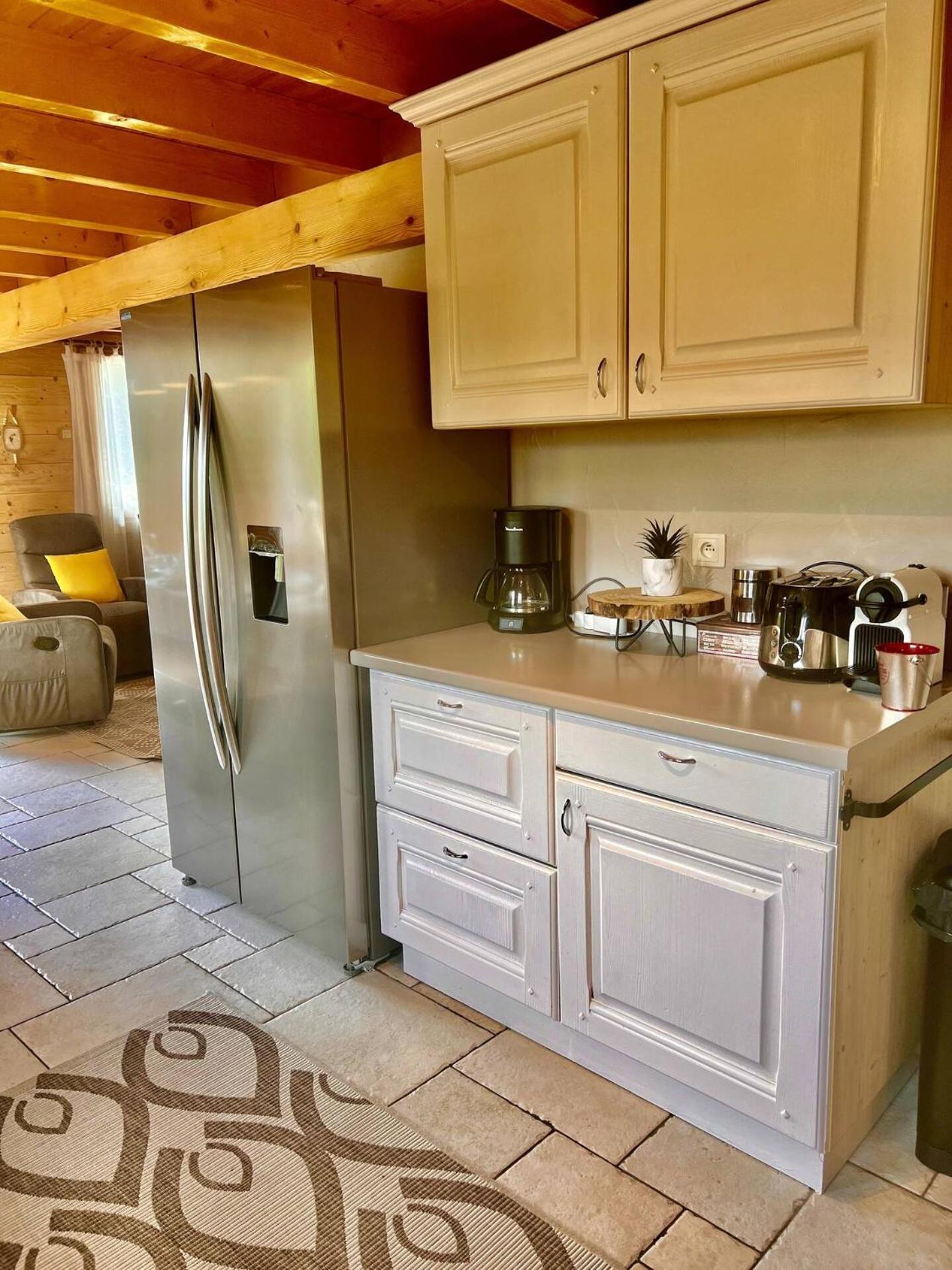 Charming Family Chalet For 8 People, With Private Hot Tub Les Clefs Экстерьер фото